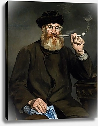 Постер Мане Эдуард (Edouard Manet) The Smoker, 1866