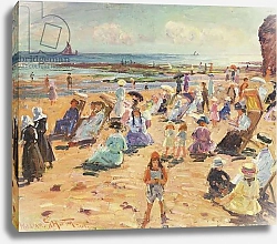 Постер Хортон Уильям Beach Scene, 1909