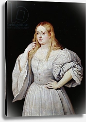 Постер Теньерс Давид Младший Portrait of a woman, c.1646-56
