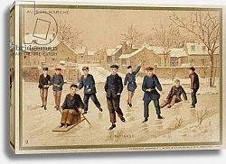 Постер Школа: Французская Ice skating