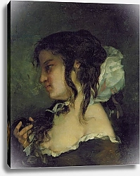Постер Курбе Гюстав (Gustave Courbet) Reflection, c.1864-66