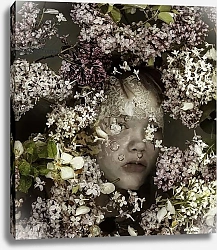 Постер Хогабо Элинтиция (совр) Cherry Blossom Child, 2015, screen print