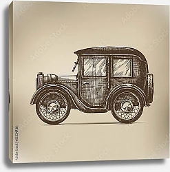 Постер Старинный автомобиль 7