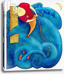 Постер Николс Жюли (совр) Riding the Waves, 1992
