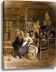 Постер Стен Ян A Tavern Interior with Card Players