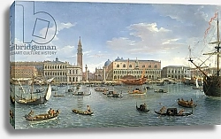 Постер Виттель Гаспар View of Venice from the Island of San Giorgio, 1697