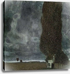 Постер Климт Густав (Gustav Klimt) Approaching Thunderstorm, 1903
