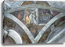 Постер Микеланджело (Michelangelo Buonarroti) Sistine Chapel Ceiling: Judith Carrying the Head of Holofernes