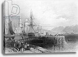 Постер Бартлет Уильям (последователи, грав) Port Glasgow, engraved by J.W. Appleton, 1841