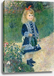 Постер Ренуар Пьер (Pierre-Auguste Renoir) A Girl with a Watering Can, 1876