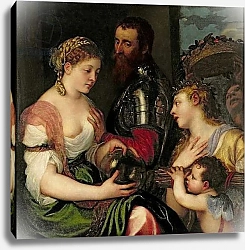 Постер Тициан (Tiziano Vecellio) Allegory of Married Life