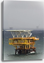 Постер Нефтяная платформа в Южно-Китайском море