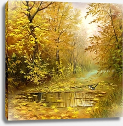 Постер Красивый осенний пейзаж