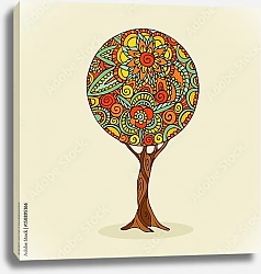Постер Дерево-мандала