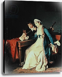 Постер Жерар Франсуа The Music Lesson, 1790