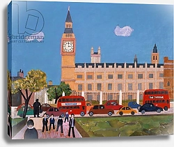 Постер Купер Уильям (совр) Big Ben and Parliament Square