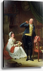 Постер Данлюкс Анри Пьер Jacques Delille and his Wife, 1802