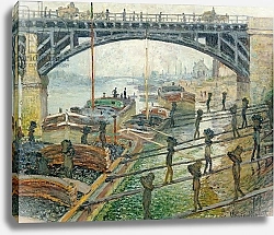 Постер Моне Клод (Claude Monet) The Coal Workers, 1875