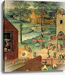 Постер Брейгель Питер Старший Children's Games, 1560 2