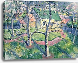 Постер Малевич Казимир Apple Trees in Bloom, 1904