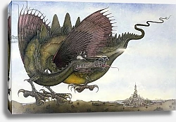 Постер Андерсон Уэйн Dragon in Flight, 1979