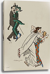 Постер Гурса Жорж La Mistanguette ; Louis Barthou, Mounet-Sully, Mistinguett
