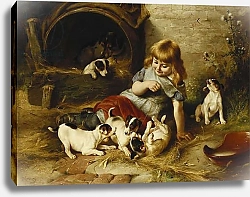 Постер Хант Уолтер Playmates, 1890