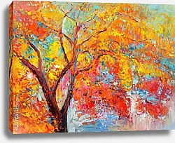 Постер Осеннее дерево 2