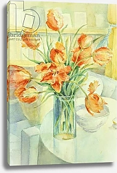 Постер Армитаж Карен (совр) Artist's Tulips in the Drawing Room