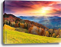Постер Осень в горах 3