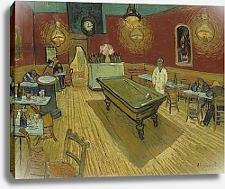 Постер Ван Гог Винсент (Vincent Van Gogh) The Night Cafe, 1888