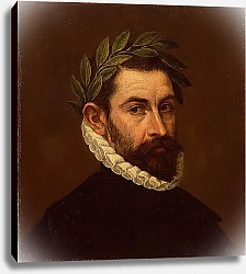 Постер Эль Греко Портрет поэта Алонсо Эрсильи-и-Суньиги