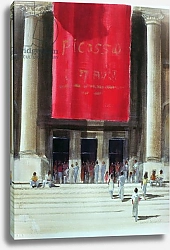 Постер Селигман Линкольн (совр) Entrance to the Metropolitan Museum, New York City, 1990