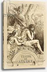 Постер Гиберрт Джон Сэр Illustration for Timon of Athens, from 'The Illustrated Library Shakespeare', published London 1890