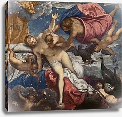 Постер Тинторетто Джакопо The Origin of the Milky Way, c.1575-80