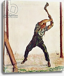 Постер Ходлер Фердинанд The Woodman, 1910