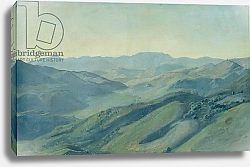 Постер Васман Рудольф View of the countryside in the Tyrol, c.1842