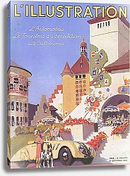 Постер L'Automobile Le Tourisme a l'Exposition La Gastronomie