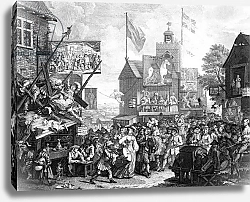 Постер Хогарт Уильям Southwark Fair, 1733 2
