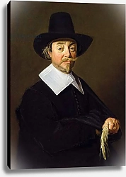 Постер Халс Франс Portrait of a man, c.1643-45