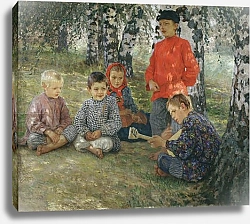 Постер Богданов-Бельский Николай Виртуоз. 1891