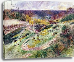 Постер Ренуар Пьер (Pierre-Auguste Renoir) Landscape at Wargemont, 1879