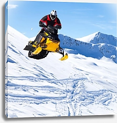 Постер Прыжок на снегоходе 2
