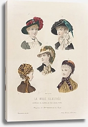 Постер Неизвестен Fashion Plate for ‘La Mode Illustrée’
