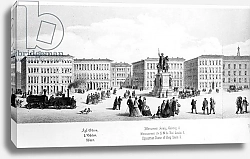 Постер Школа: Немецкая школа (19 в.) View of Munich, 1869 2