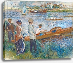 Постер Ренуар Пьер (Pierre-Auguste Renoir) Oarsmen at Chatou, 1879