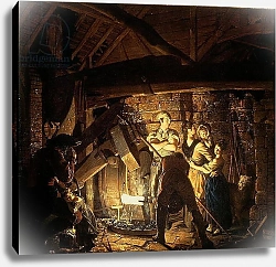 Постер Райт Джозеф The Iron Forge, 1772