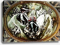 Постер Эль Греко Coronation of the Virgin, 1597-1603