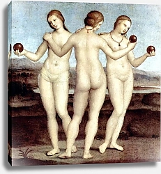 Постер Рафаэль (Raphael Santi) Три грации