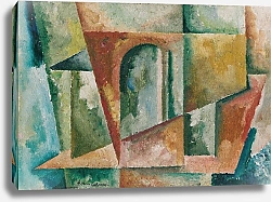 Постер Соза-Кардозу Амадеу ди Paysage Cubiste